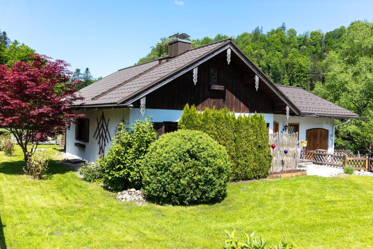 Ganzes Haus mit großem Garten und Natur Unterwössen Exterior foto
