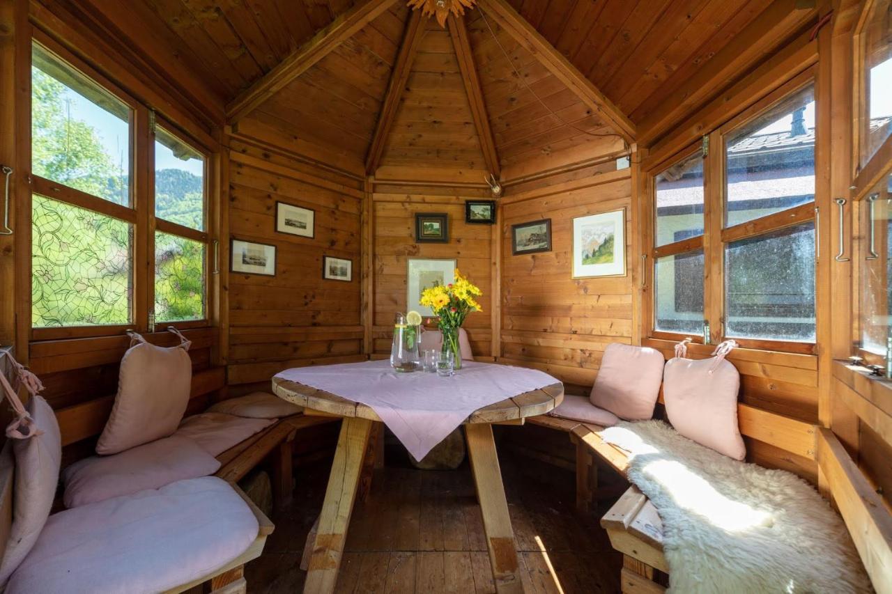 Ganzes Haus mit großem Garten und Natur Unterwössen Exterior foto